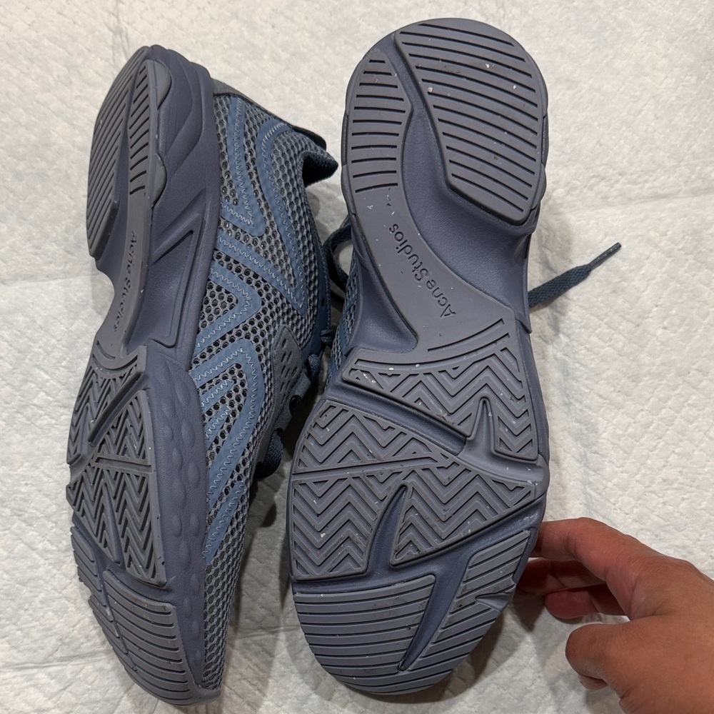 ACNE Studios Men’s N3W mesh and rubber Sneakers - Picture 10 of 16